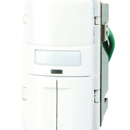 Cooper Industries Eaton Wiring Devices Motion Sensor Switch with Dual Relay, 120 V, 1 -Pole, Occupancy Sensor OS310R-C2-K